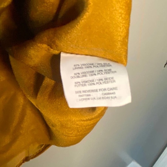 𝅺J Crew Velour / Crushed Velvet Top Size 12P - Picture 4 of 7